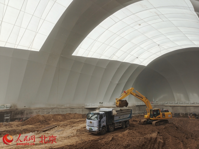 北京启动扬尘专项治理 工地罩“外衣”防尘又降噪